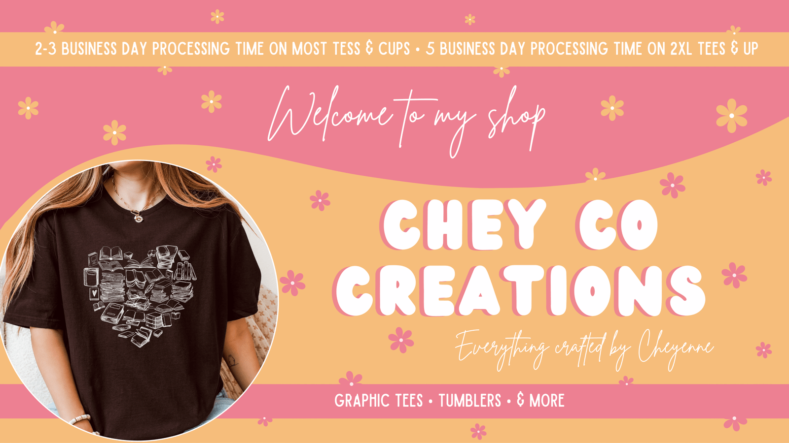 2 3 business day processing time on most tess & cups • 5 day processing time on 2xl tees & up (1)