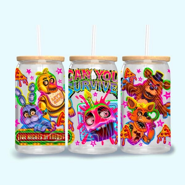 Character Glass Cans